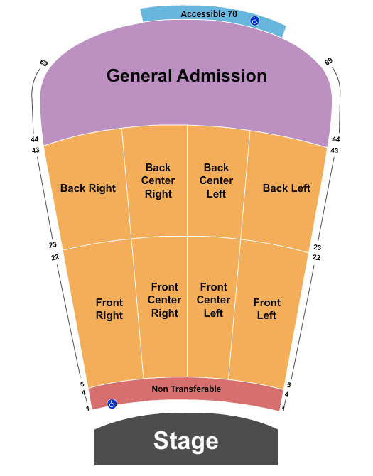 Red Rocks Amphitheatre Rainbow Kitten Surprise Seating Chart